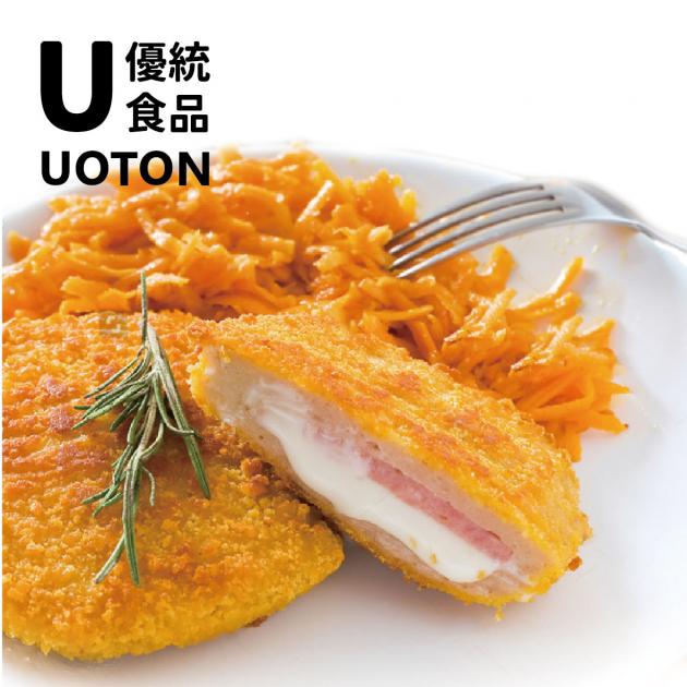 ［優統食品］藍帶起司豬排 -10片/包 1